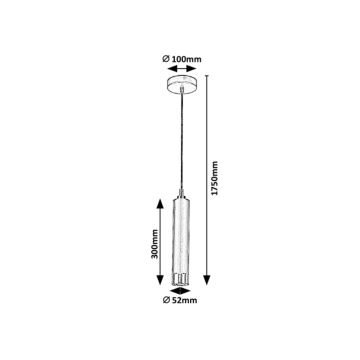 Rabalux - Подвесная люстра ZIRCON 1xGU10/5W/230V