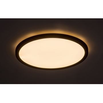 Rabalux - Светодиодный потолочный светильник LED/36W/230V 3000/4000/6000K диаметр 40 см черный