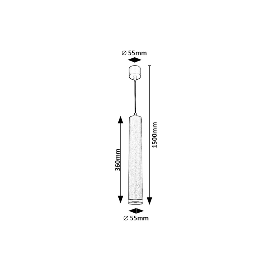 Rabalux - Подвесная люстра 1xGU10/5W/230V