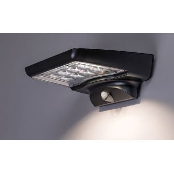 Rabalux - Світлодіодний світильник на сонячній батареї з датчиком LED/4W/3,7V IP44