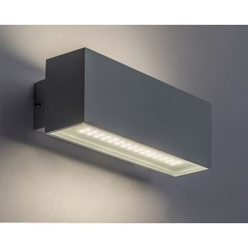 Rabalux - Уличный светодиодный настенный светильник LED/10W/230V IP54 белый