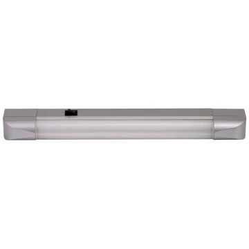 Rabalux - Підсвітка стільниці BAND LIGHT 1xG13/10W/230V 39,5 см срібний