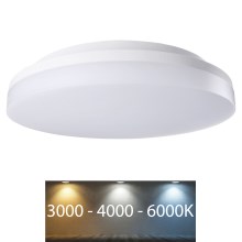 Rabalux - Стельовий LED світильник для ванної LED/18W/230V IP54 3000K/4000K/6000K