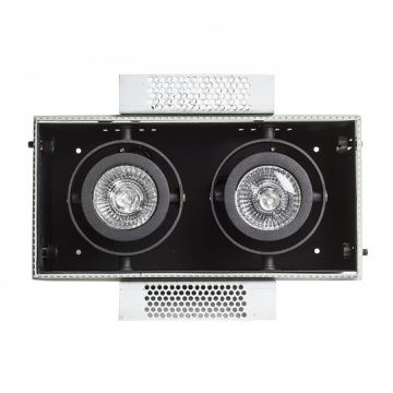 RED - Design Rendl - R12053 - Вбудований стельовий світильник ELECTRA 2xGU10/50W/230V