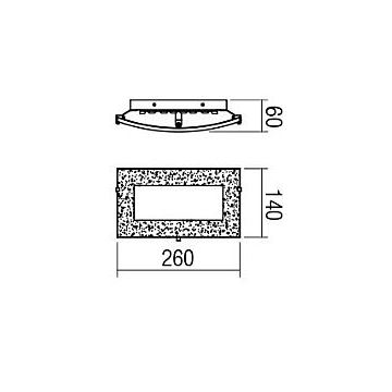 Redo 05-862 - Светодиодный настенный светильник ARTEMIS LED/10W/230V золотистый