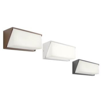 Redo 90237 - Уличный светодиодный настенный светильник SPECTRA LED/16W/230V 3000K IP54 белый