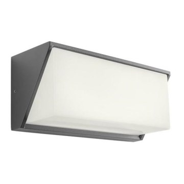 Redo 90238 - Уличный светодиодный настенный светильник SPECTRA LED/16W/230V 3000K IP54 серый