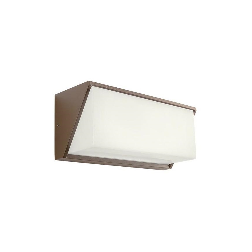 Redo 90239 - Уличный светодиодный настенный светильник SPECTRA LED/16W/230V 3000K IP54 коричневый