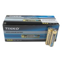 Щелочные батарейки TINKO AAA 1,5V 60 шт.