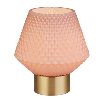Searchlight - Настільна лампа LAMP 1xE27/7W/230V рожевий