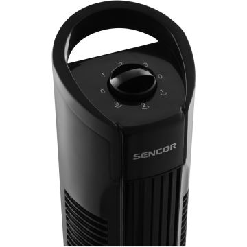 Sencor - Напольный вентилятор 50W/230V черный