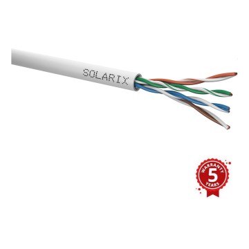 Solarix - Інсталяційний кабель CAT5E UTP PVC Eca 100м