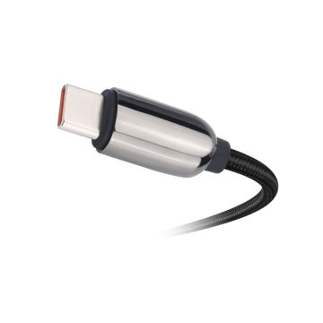 USB-C кабель з дисплеєм 100W 1м