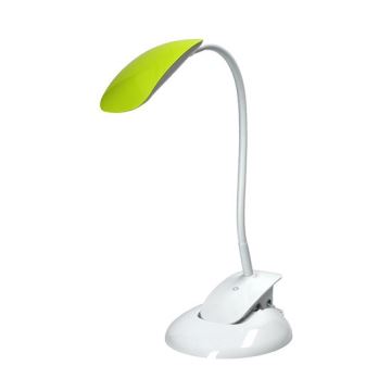 Світлодіодна настільна лампа з регульованою яскравістю podstavec i klip LED/5W/230V