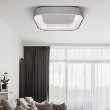 Светодиодный потолочный светильник с регулированием яркости TREVISO LED/48W/230V + дистанционное управление