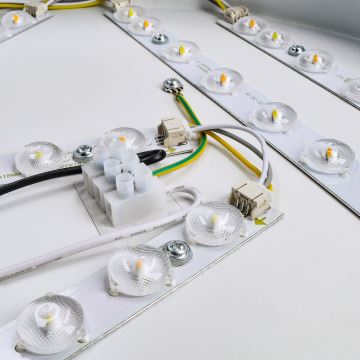 Світлодіодний стельовий світильник з регулюванням яскравості LED/36W/230V 3000-6000K + пульт дистанційного керування