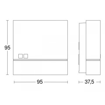 Steinel 066147 - Датчик освітленості NIGHTMATIQ IP54 білий