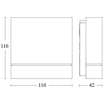 Steinel 067281 - Вуличний датчик руху IS 180 DIGI BASIC IP54 білий