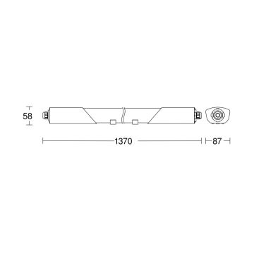 Steinel 078881 - Світлодіодний технічний світильник з датчиком RS PRO 5100 SC LED/30W/230V IP66