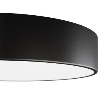 Стельовий LED світильник CLEO LED/24W/230V 4000K діаметр 30 cm чорний