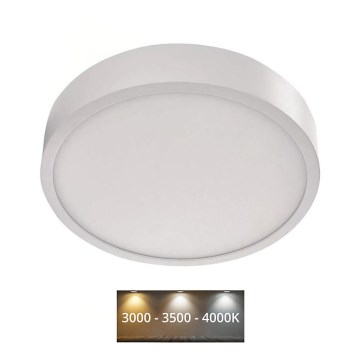 Стельовий LED світильник NEXXO LED/21W/230V 3000/3500/4000K ⌀ 22,5 см білий