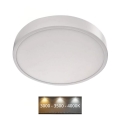 Стельовий LED світильник NEXXO LED/28,5W/230V 3000/3500/4000K діаметр 30 см білий