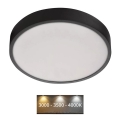 Стельовий LED світильник NEXXO LED/28,5W/230V 3000/3500/4000K діаметр 30 см чорний