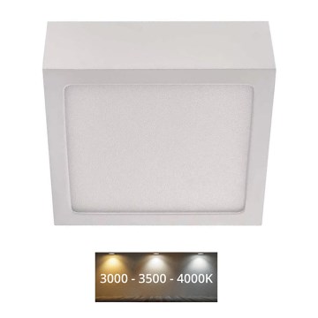 Стельовий LED світильник NEXXO LED/7,6W/230V 3000/3500/4000K 12x12 см білий