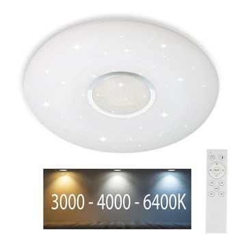 Стельовий LED світильник з регулюванням яскравості LED/40W/230V 3000K/4000K/6500K + ДК