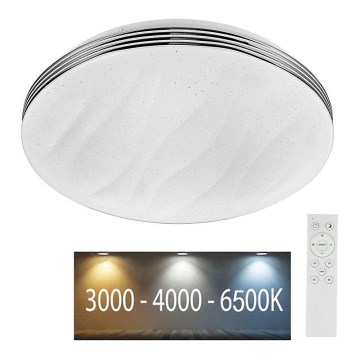 Стельовий LED світильник з регулюванням яскравості LED/60W/230V 3000K/4000K/6500K + ДК