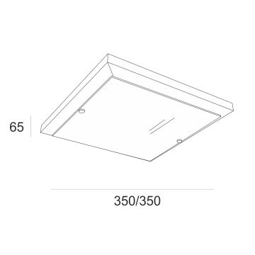 Стельовий світильник 2xE27/60W/230V сосна - FSC сертифіковано