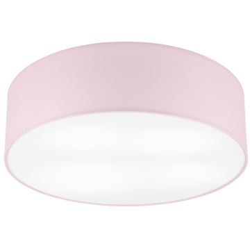 Стельовий світильник SIRJA PASTEL DOUBLE 4xE27/15W/230V діаметр 45 см рожевий
