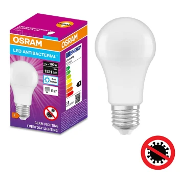 Светодиодная антибактериальная лампа A100 E27/13W/230V 6500K - Osram