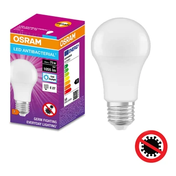 Светодиодная антибактериальная лампа A75 E27/10W/230V 6500K - Osram