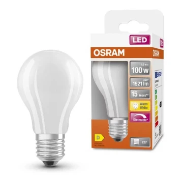 Светодиодная лампа с регулированием яркости A60 E27/11W/230V 2700K - Osram