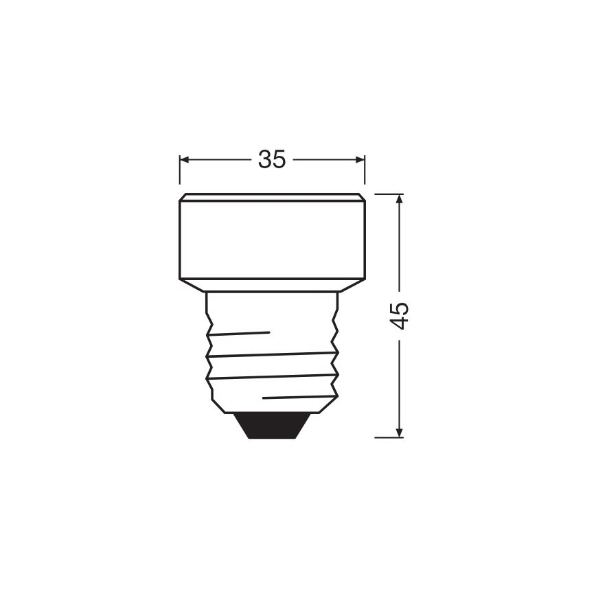 Светодиодная лампочка E27/3,5W/230V 4000K - Osram