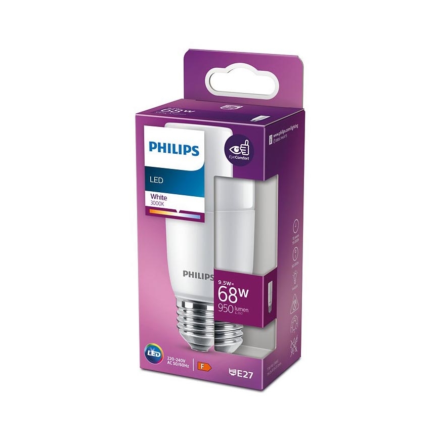 Светодиодная лампочка Philips E27/9,5W/230V 3000K