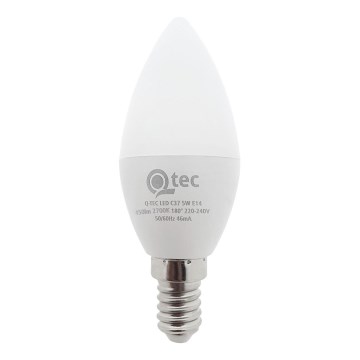 Светодиодная лампочка Qtec C35 E14/5W/230V 2700K