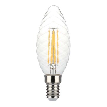 Светодиодная лампочка с регулированием яркости FILAMENT E14/4W/230V 3000K