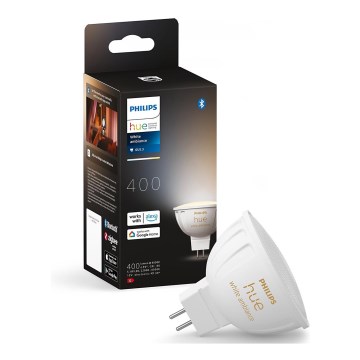 Светодиодная лампочка с регулированием яркости Philips Hue White Ambiance GU5,3/MR16/5,1W/12V 2200-6500K