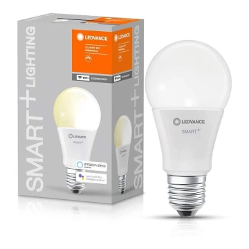 Светодиодная лампочка с регулированием яркости SMART+ E27/9,5W/230V 2700K Wi-Fi - Ledvance