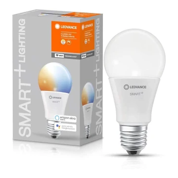 Светодиодная лампочка с регулированием яркости SMART+ E27/9W/230V 2700K-6500K Wi-Fi - Ledvance