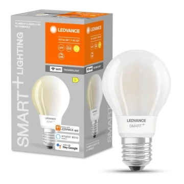 Светодиодная лампочка с регулированием яркости SMART+ FILAMENT E27/11W/230V 2700K Wi-Fi - Ledvance