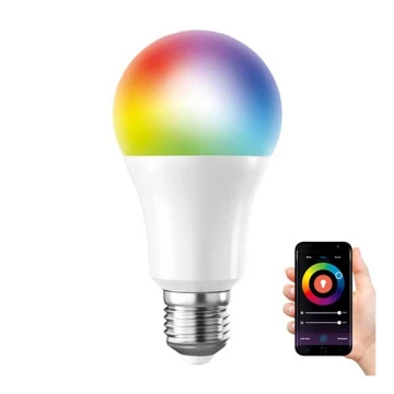 Светодиодная RGB-лампочка с регулированием яркости SMART E27/10W/230V 3000-6500K Wi-Fi Tuya