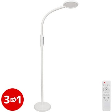 Светодиодная сенсорная лампа с регулированием яркости 3в1 LED/12W/230V белый CRI 90 + дистанционное управление