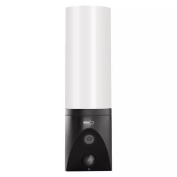 Светодиодная умная уличная камера со светильником GoSmart LED/12W/230V 3200K IP65 Wi-Fi Tuya черный