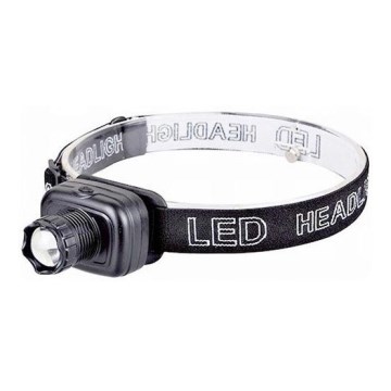 Светодиодный налобный фонарик 6602 LED/1W/3xAAA