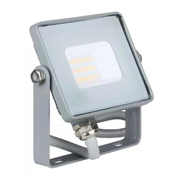 Светодиодный прожектор SAMSUNG CHIP LED/10W/230V IP65 4000K серый
