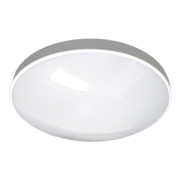 Светодиодный потолочный светильник для ванной комнаты CIRCLE LED/18W/230V 4000K диаметр 30 см IP44 белый