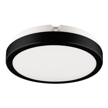 Светодиодный потолочный светильник для ванной комнаты VERA LED/12W/230V 4000K IP65 черный